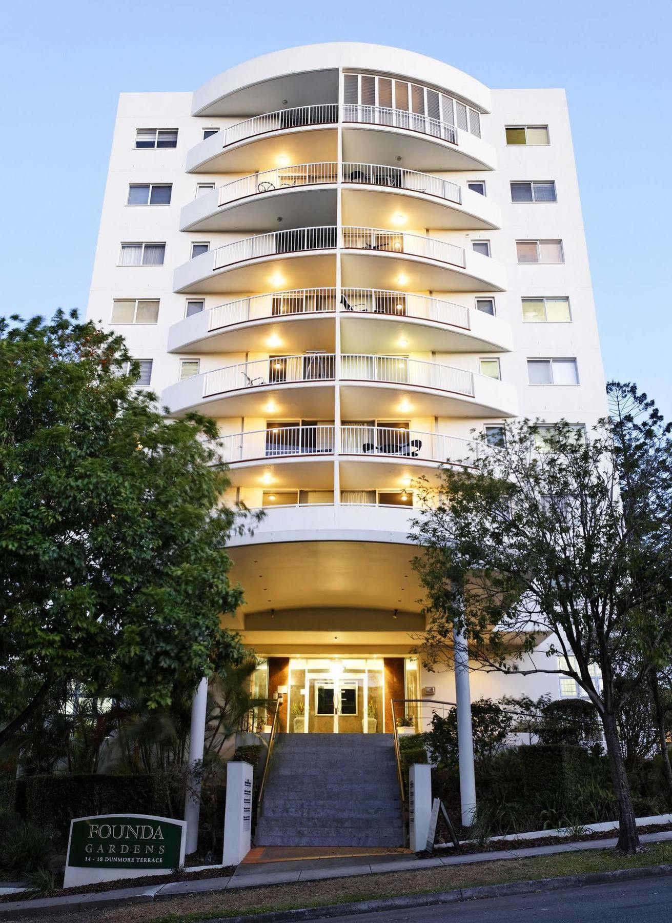 Founda Gardens Apartments ブリスベン エクステリア 写真
